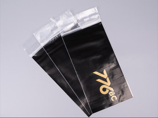 Self Sealing Bag with Hang Hole 